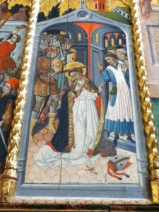 Murder of Thomas Becket in Canterbury